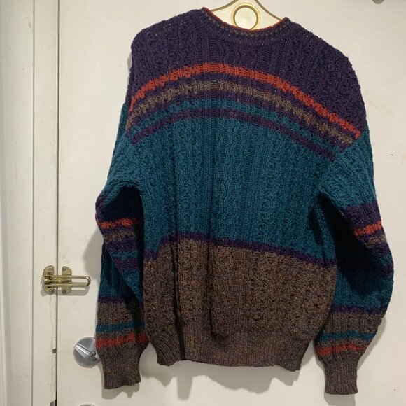 VINTAGE GAELTARRA HAND CRAFTED WOOL SWEATERS SIZE M - Picture 2 of 8